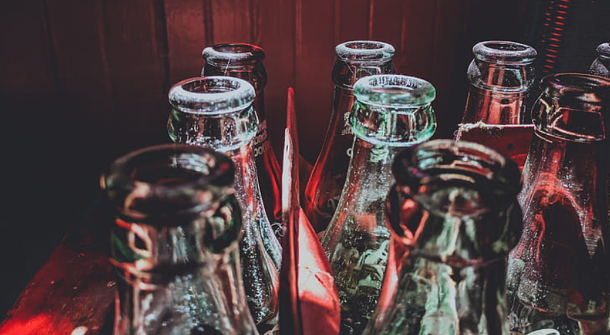 Soda bottles