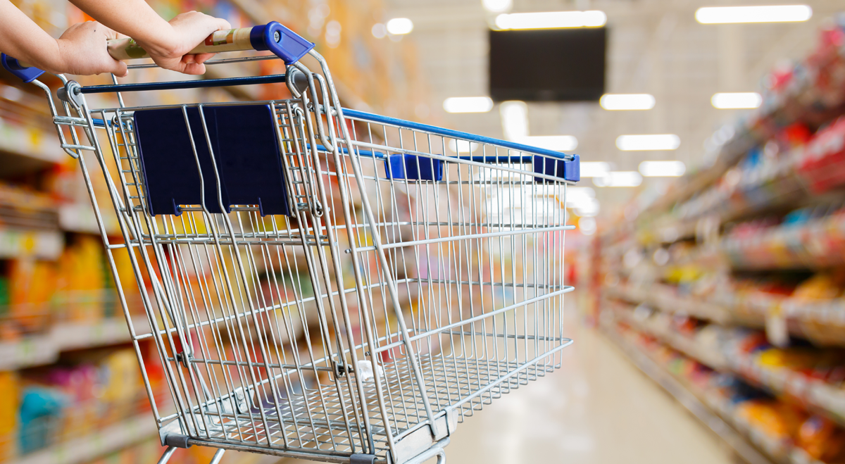 Supermarket trolley