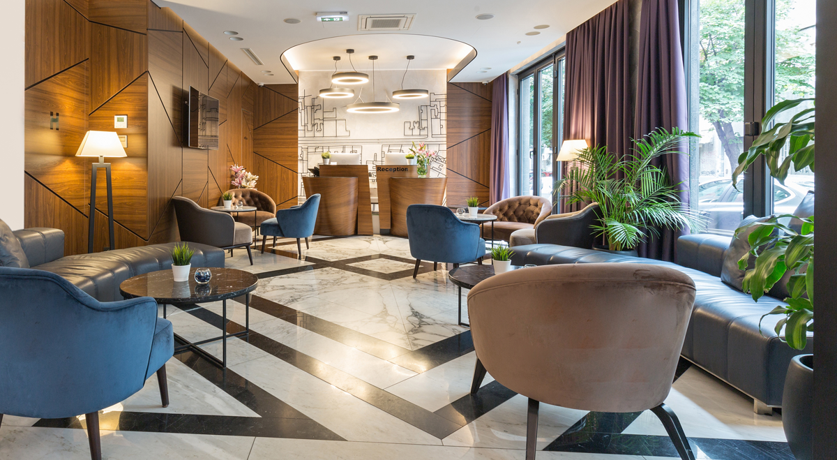 Hotel lobby