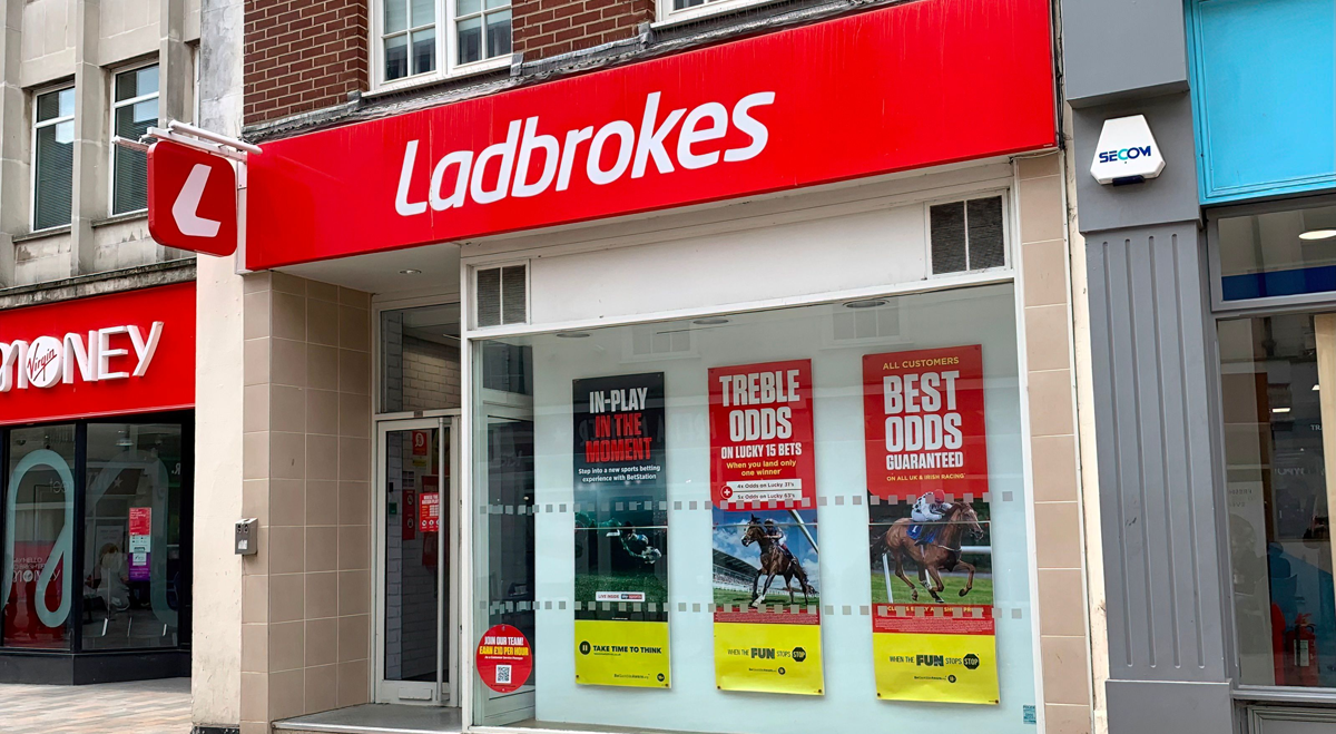 Ladbrokes betting shop