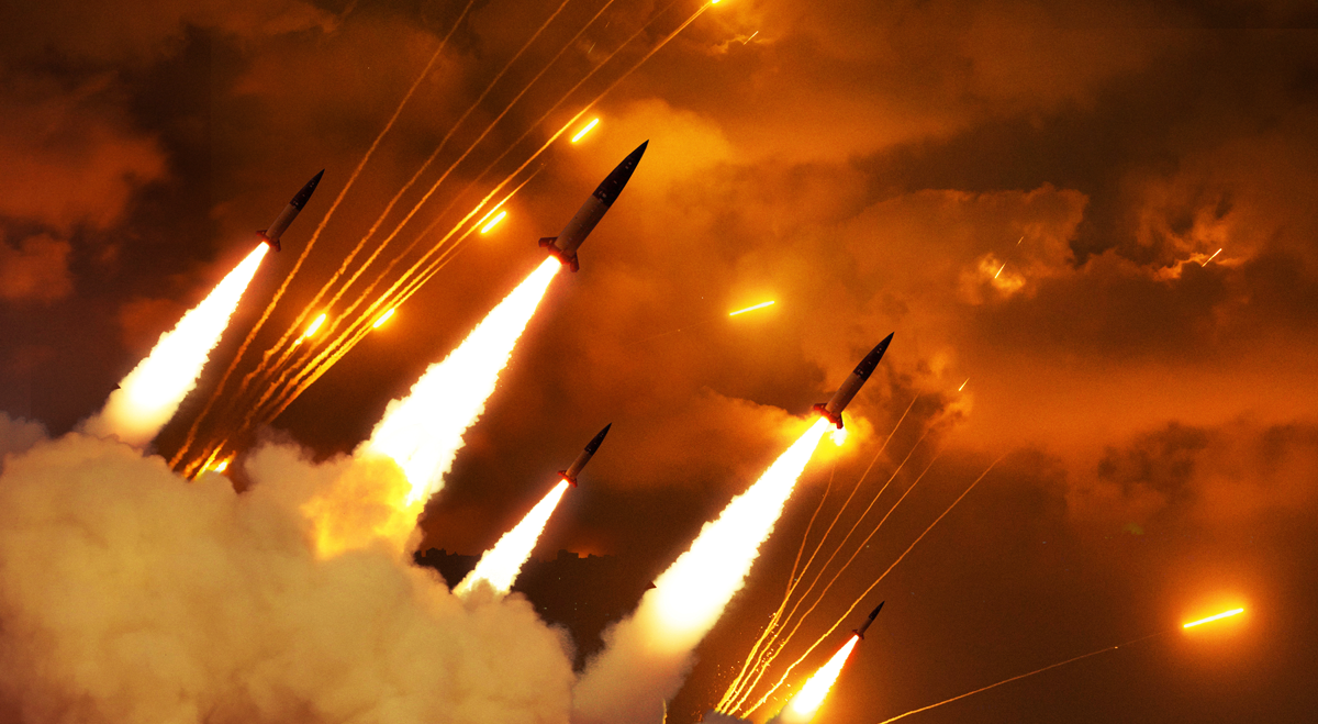 Ballistic missiles launching