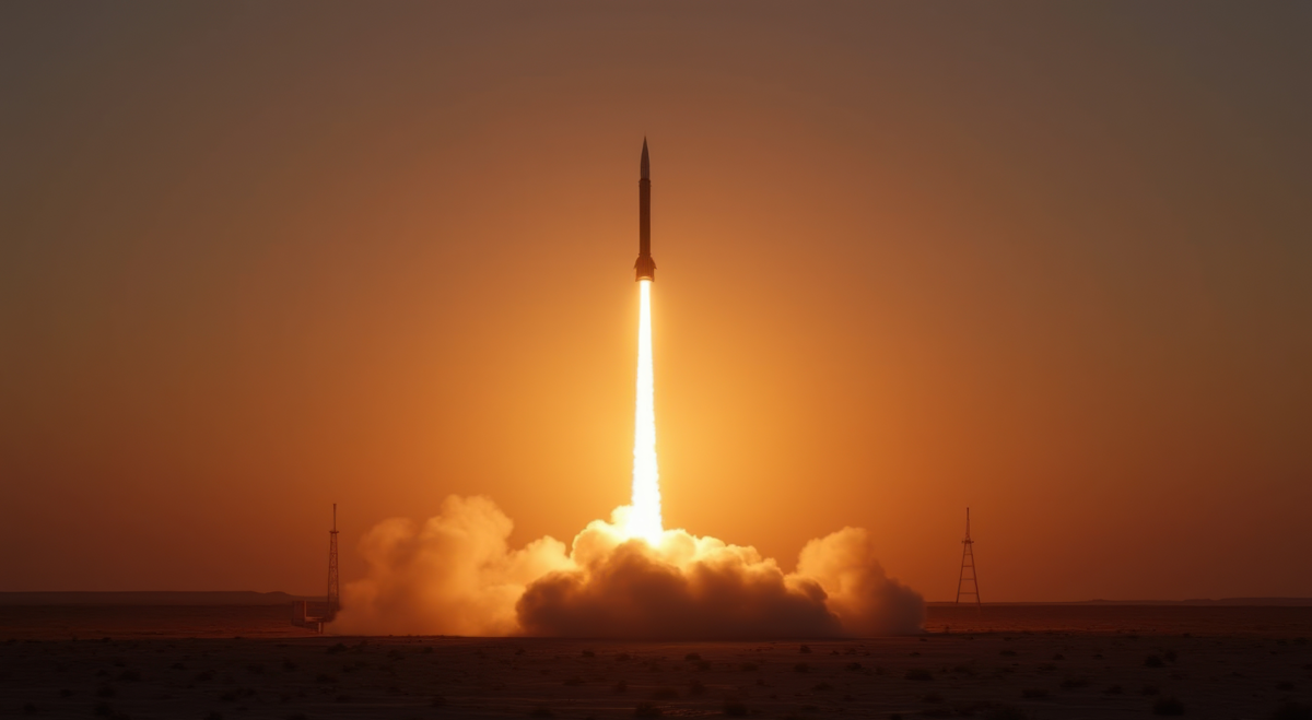 Ballistic missile launch