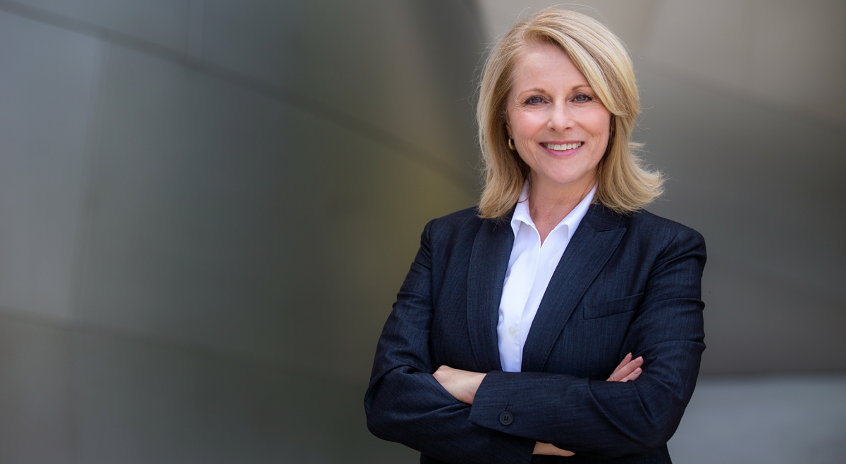 Businesswoman in suit
