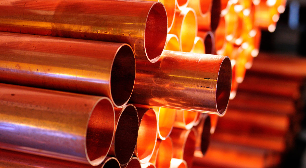 Copper pipes