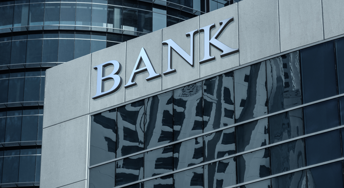 Bank sign