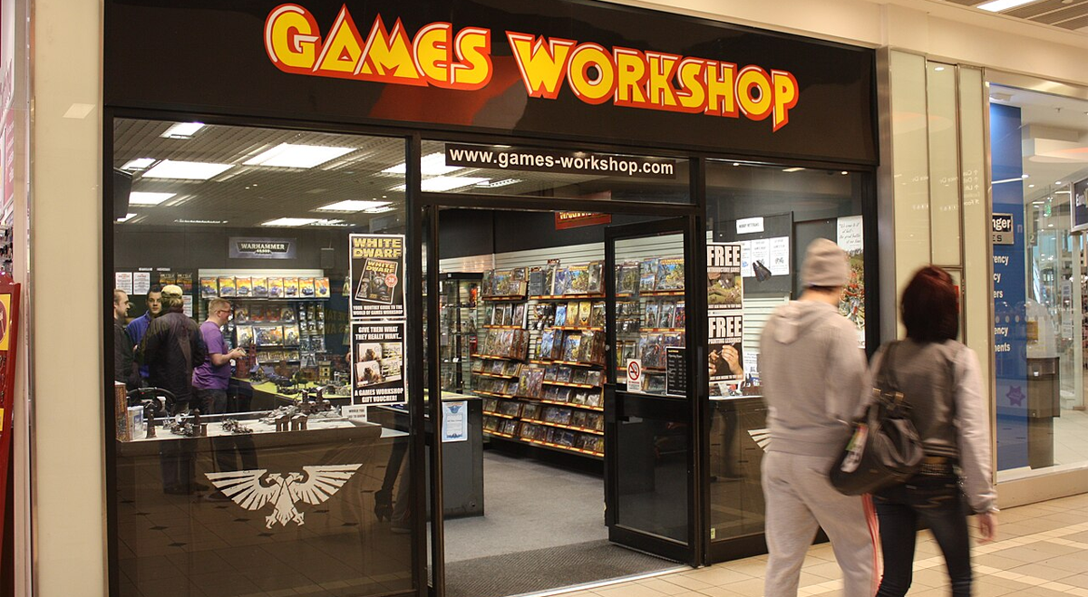 Games Workshop store