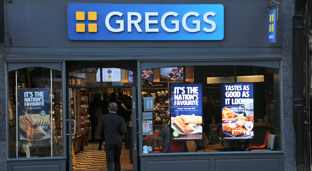 Greggs baker shop