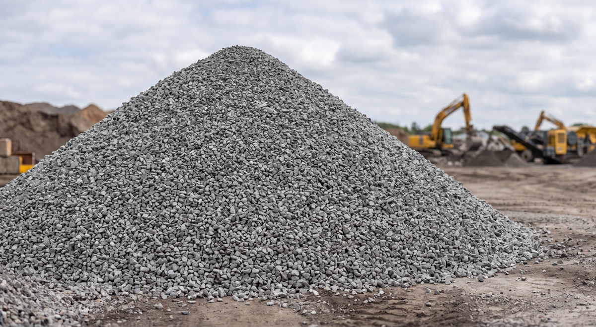 Pile of gravel