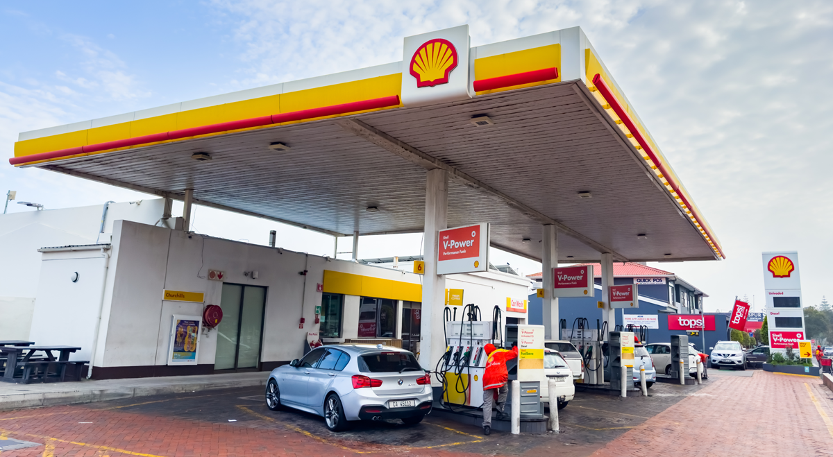 Shell petrol station
