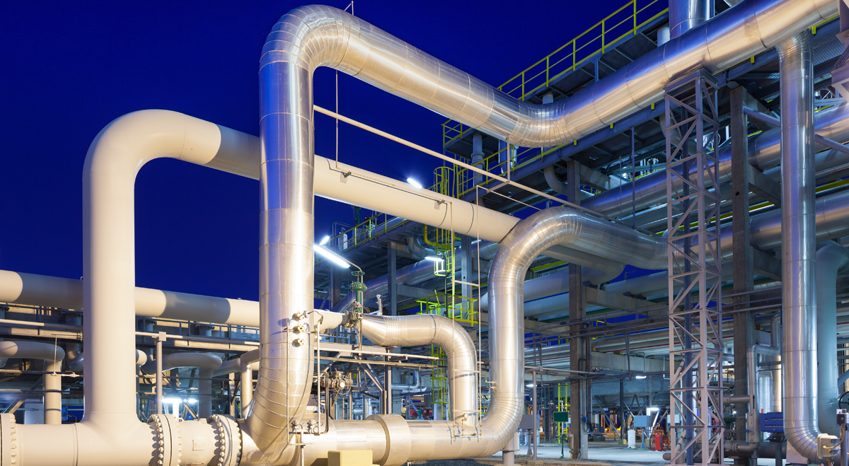 Gas pipes