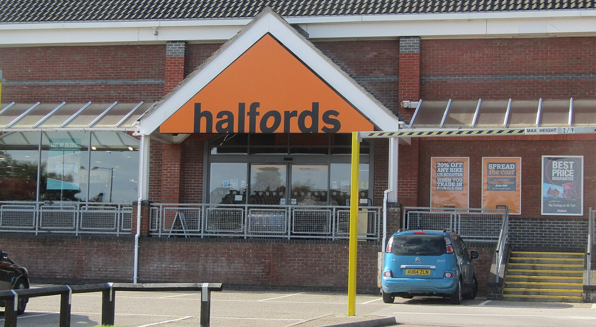 Halfords store