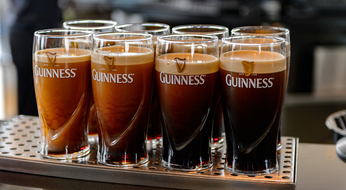 Pints of Guinness