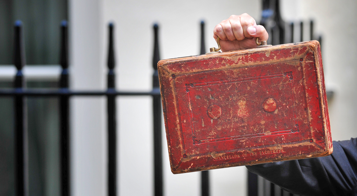 Chancellor of the Exchequer red box