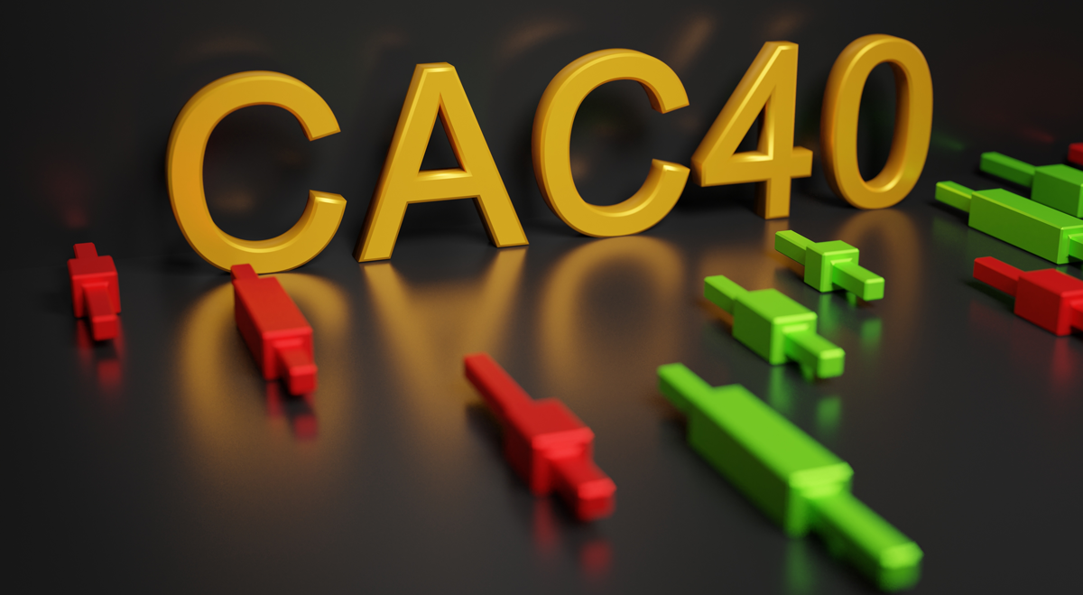 French stock exchange CAC 40