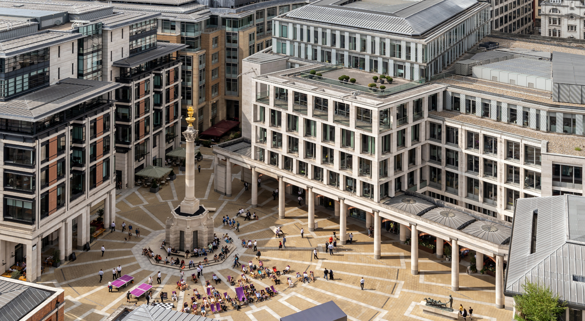 London Stock Exchange building Paternoster Square